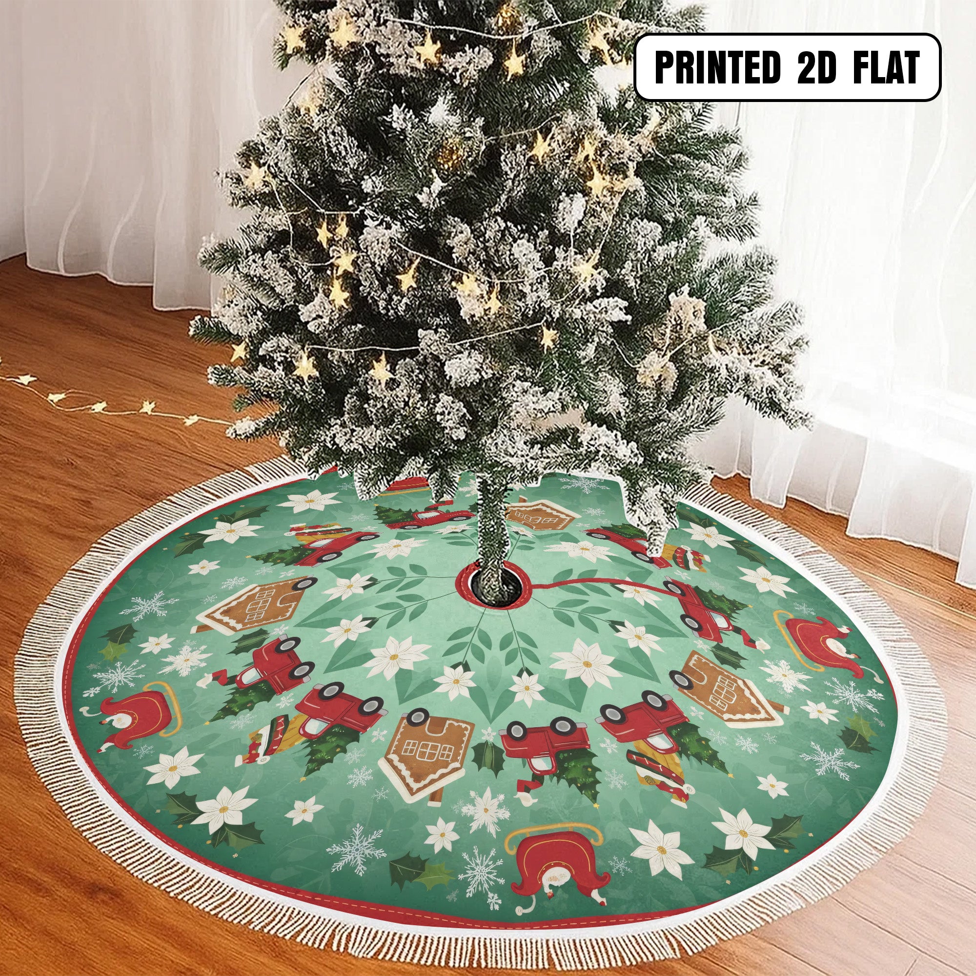 Christmas Proud Military Family Honor Love Gratitude and Holiday Spirit Christmas Tree Skirt