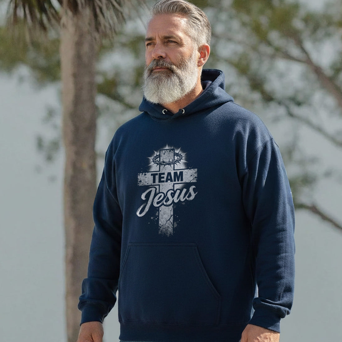 Faithful Support for Team Jesus Hoodie