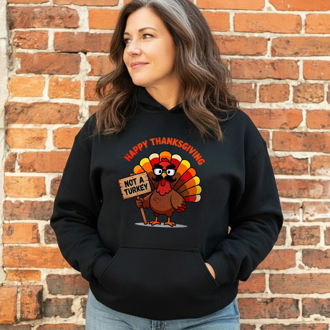 Thanksgiving Turkey with a Twist Hoodie