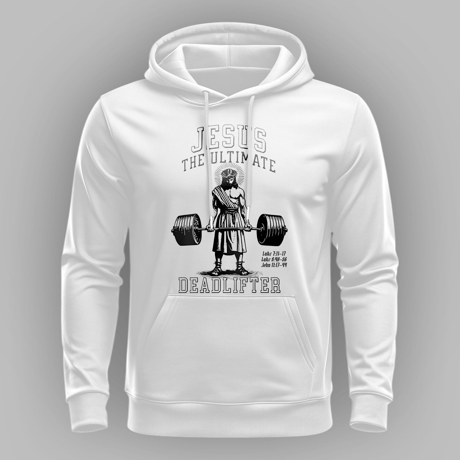Faith and Strength for Lifters Hoodie
