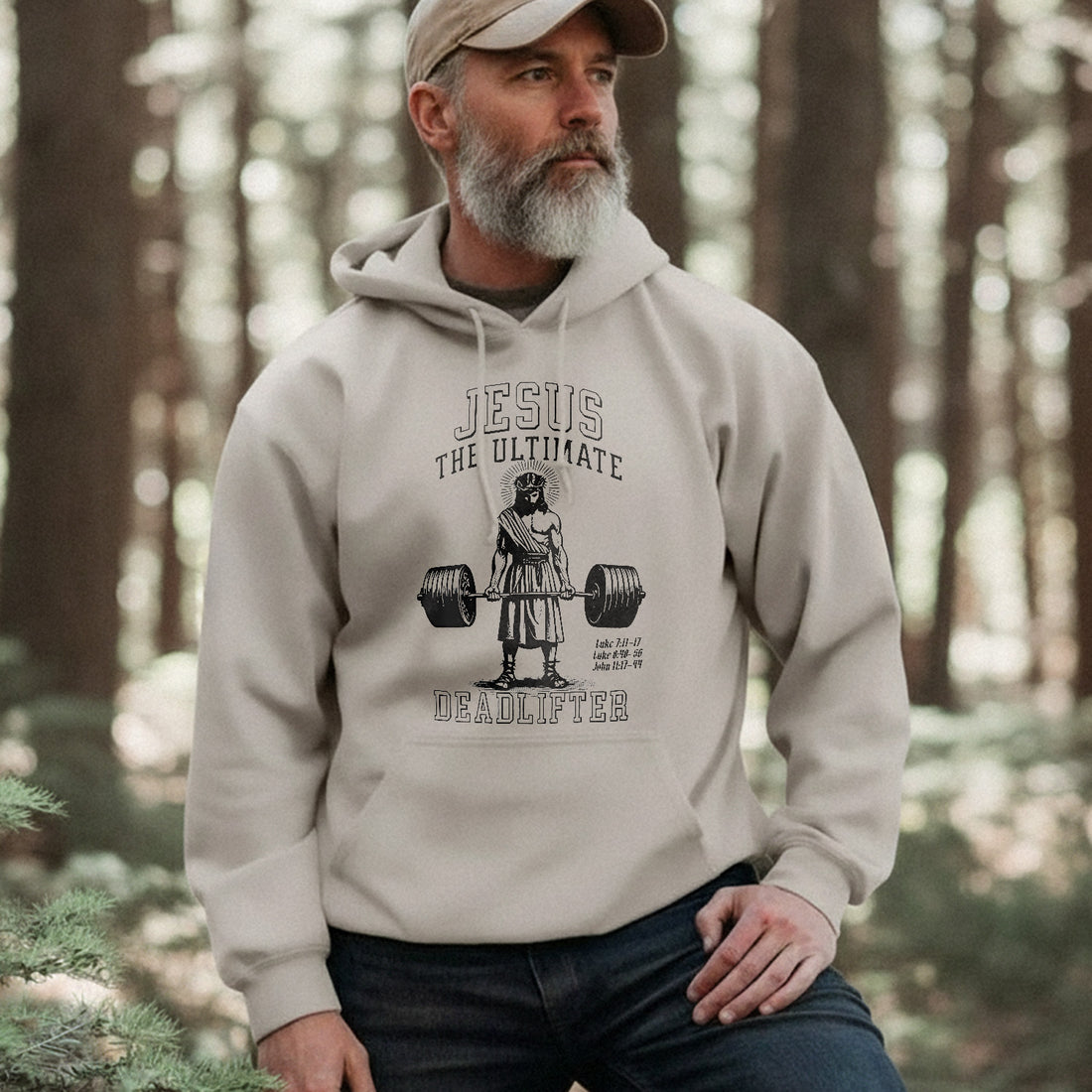 Faith and Strength for Lifters Hoodie