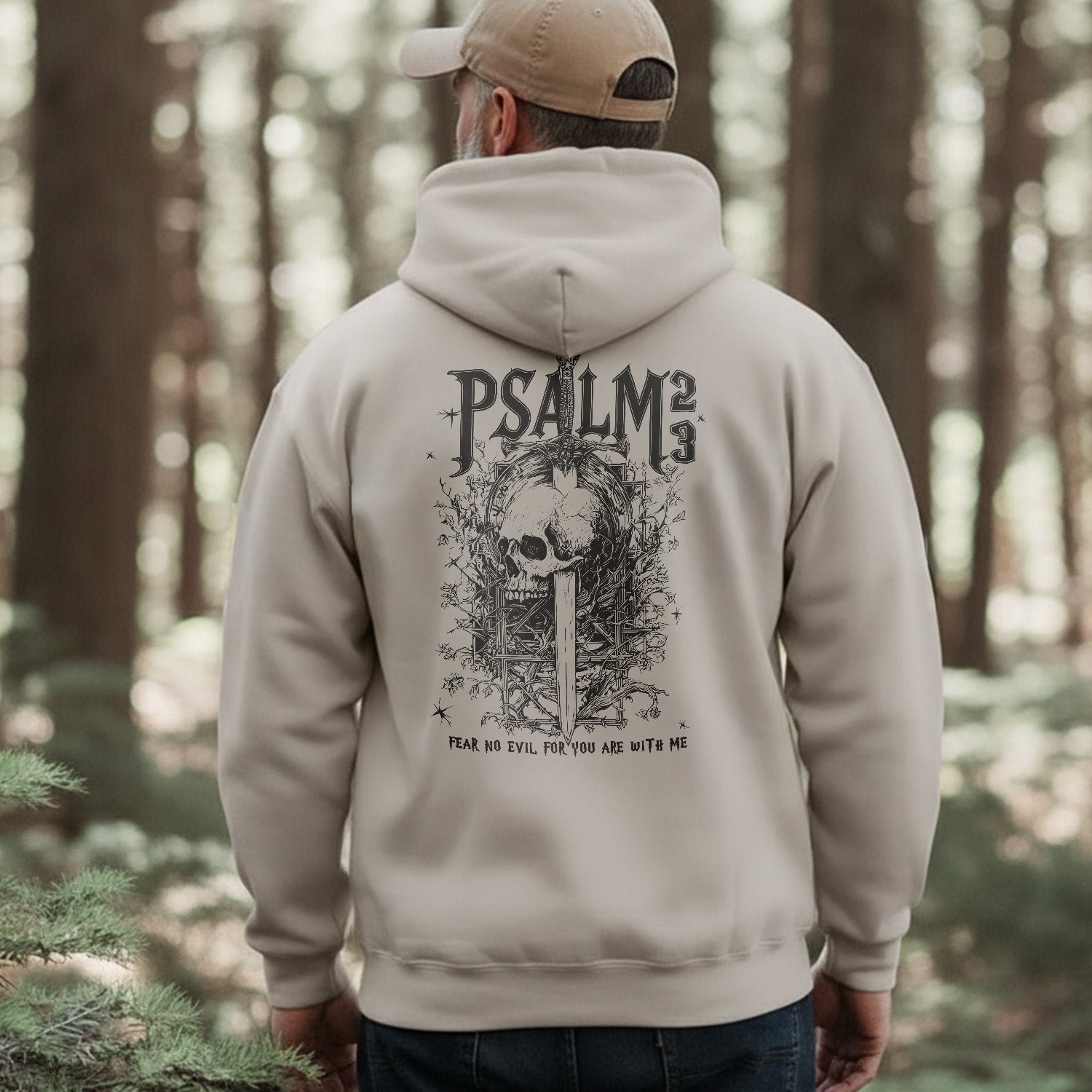 Strength in Faith Design Hoodie